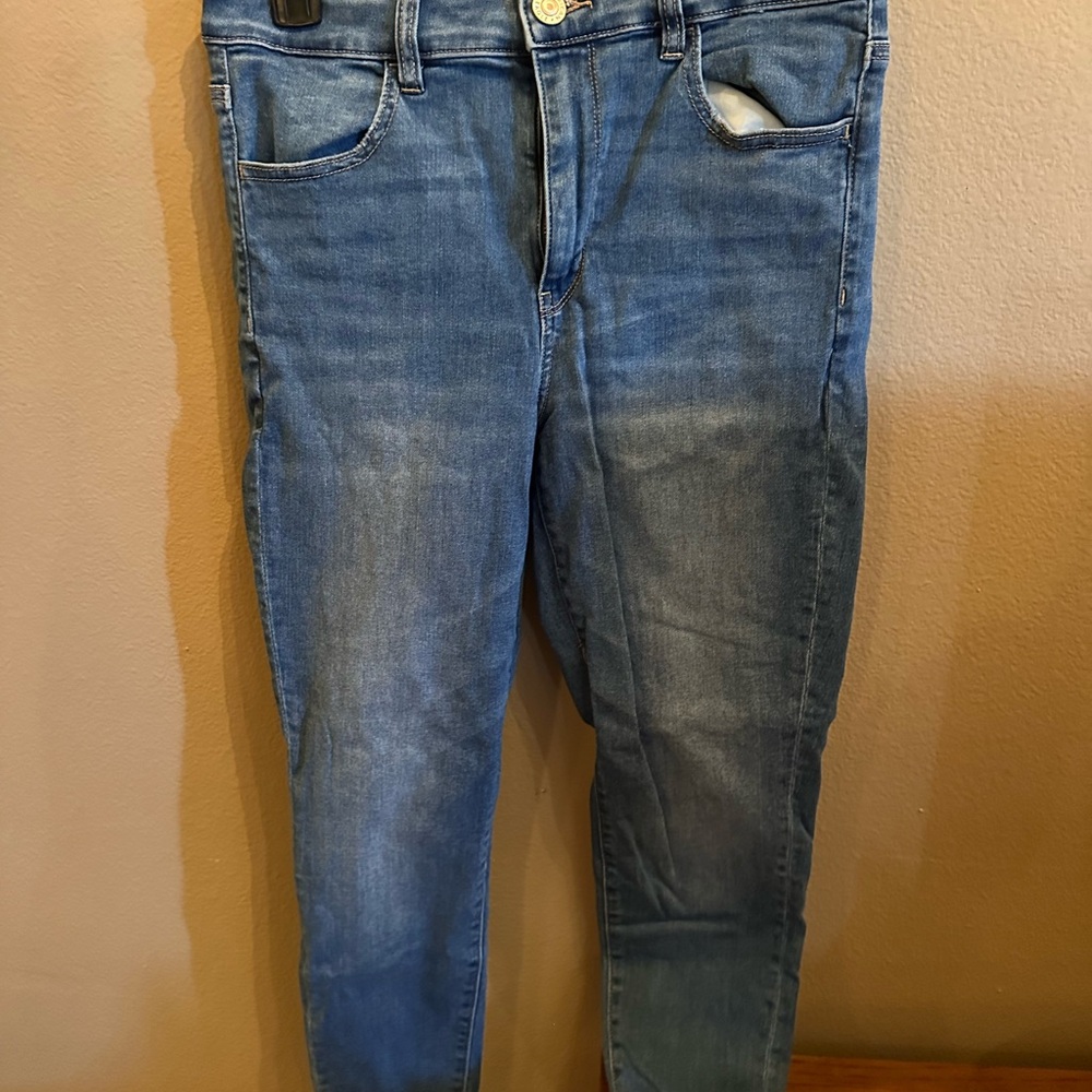 American Eagle Outfitters Slim Fit Blue Jeans